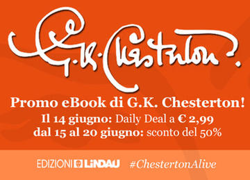 #ChestertonAlive: promozione sugli ebook di G.K. Chesterton