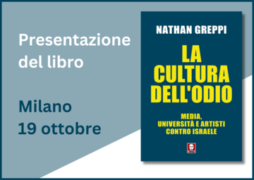 La cultura dell'odio. Milano 19 ottobre La cultura dell'odio. Milano 19 ottobre